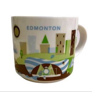 Starbucks Edmonton 2014 Ceramic Coffee Tea Mug You Are Here Collection 14oz
